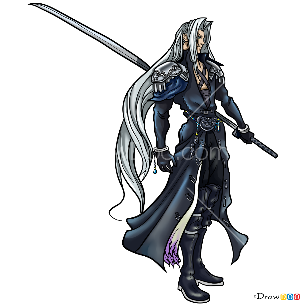 How to Draw Sephiroth, Final Fantasy